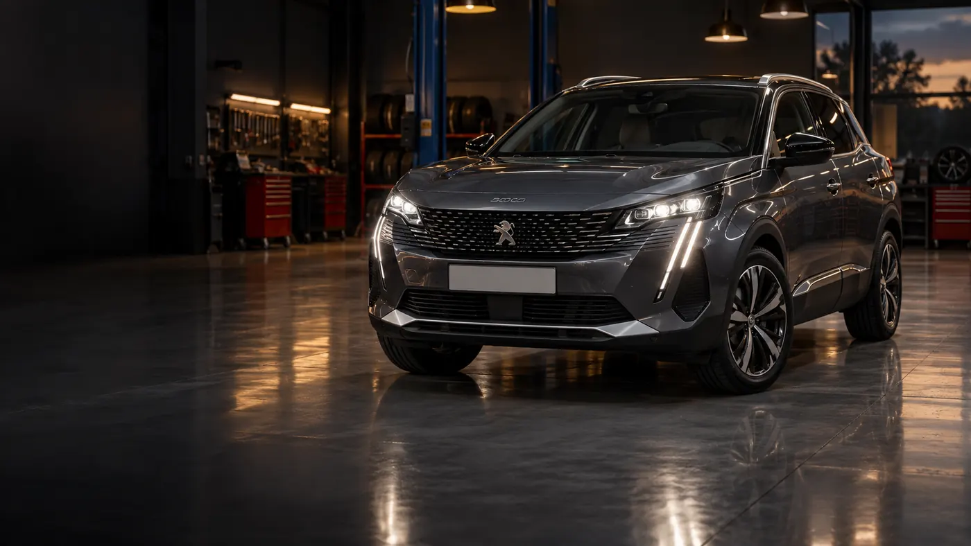 Peugeot 3008, atölye ışığında (temsilî görsel)